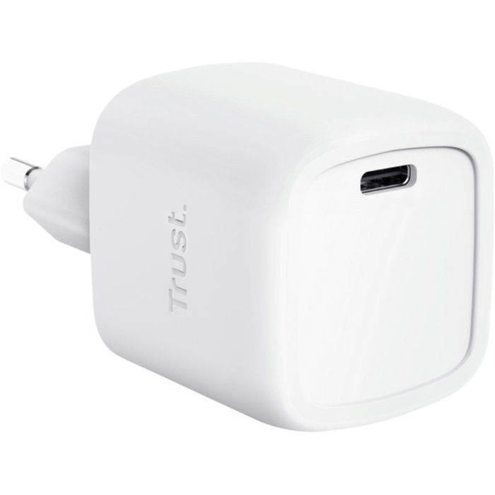 CARGADOR PARED/VIAJE USB-C 30W MAXO BLANCO TRUST